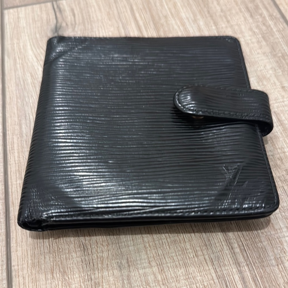 Vintage Louis Vuitton Black Key & Card Holder
